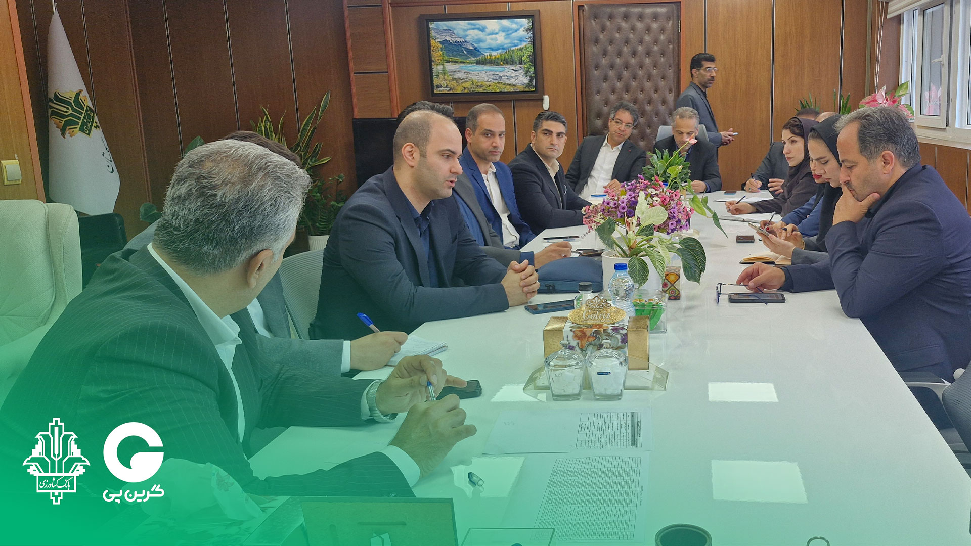 مدیر بانک کشاورزی استان گلستان: گرینپی نقطه تحول بانک کشاورزی است. 1(1)
